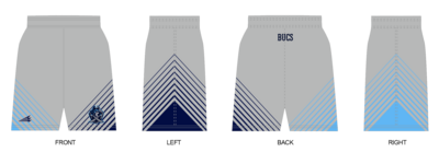 Bucs (Leger) Custom Revolution Pocket Shorts #RV6