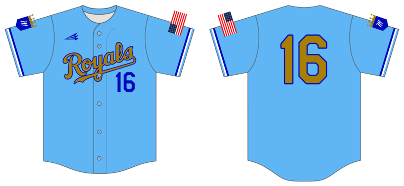 Montgomery Royals Custom HexaFlex Baseball Jersey #J8E