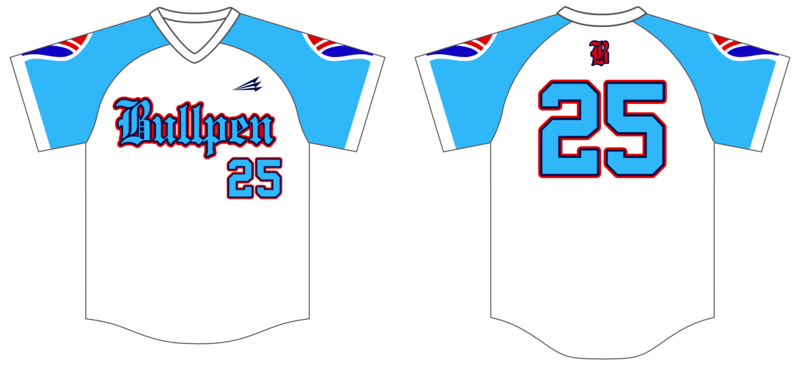 Bullpen Braves Custom HexaFlex Baseball Jersey #J8