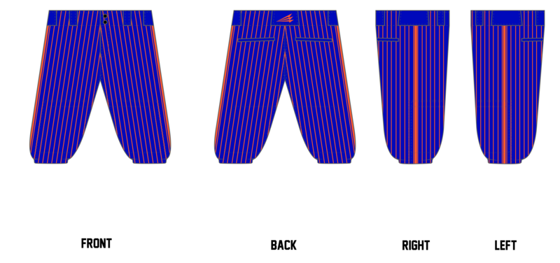 PTG Bulls Custom Knicker Baseball Pant #BP5B