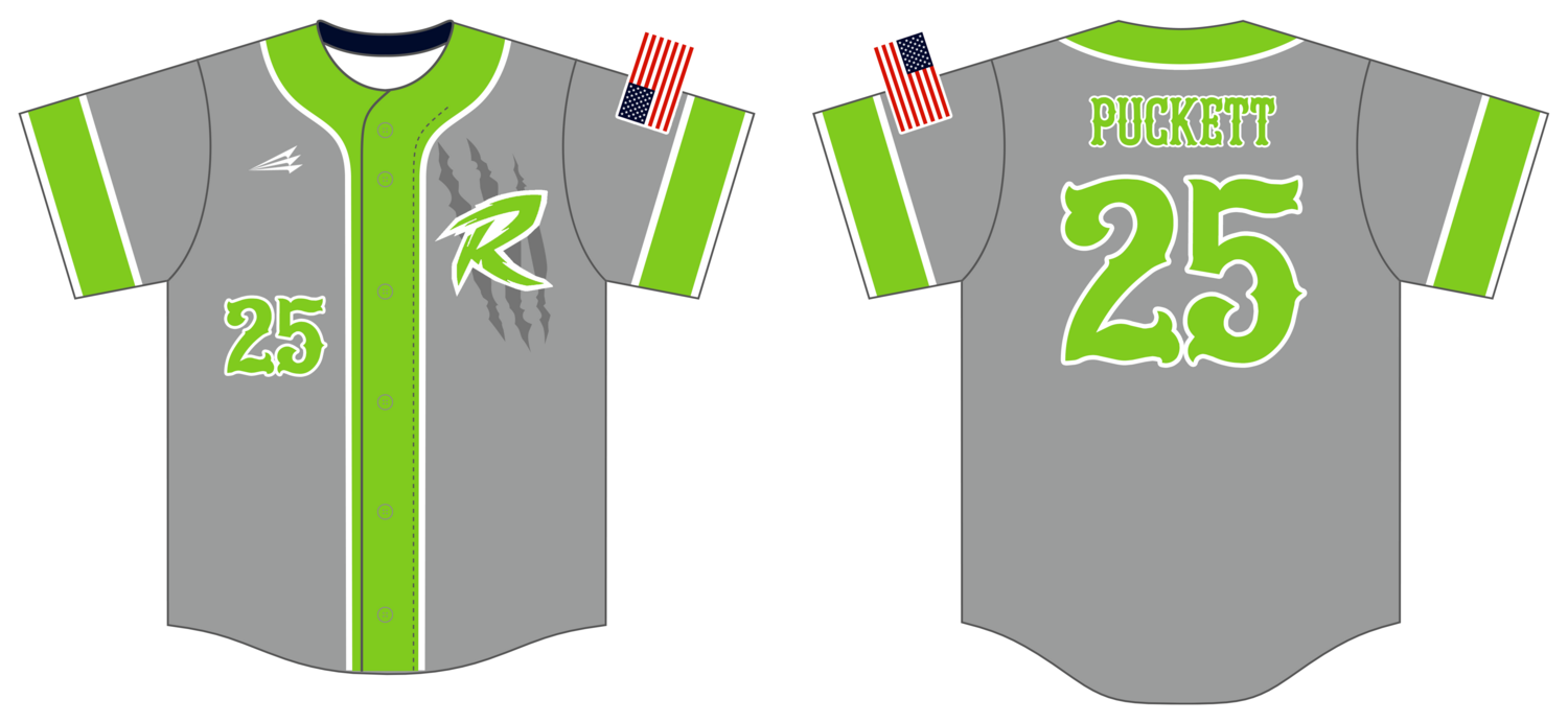 Richland County Raptors Custom HexaFlex Baseball Jersey #J2B