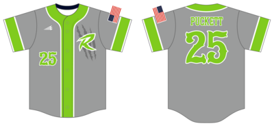 Richland County Raptors Custom HexaFlex Baseball Jersey #J2B