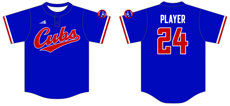 Mid Michigan Cubs Custom NanoDri Baseball Jersey #J2