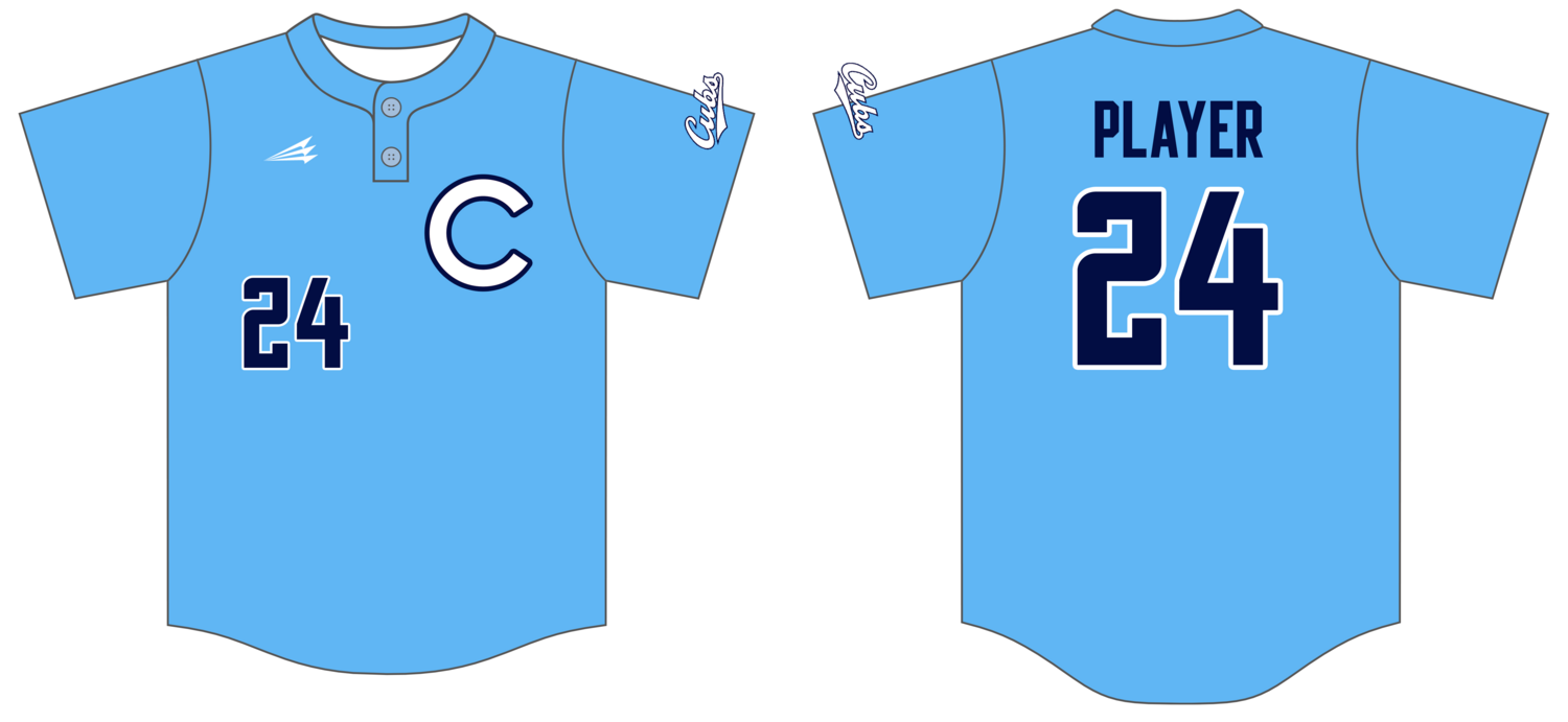 Mid Michigan Cubs Custom NanoDri Baseball Jersey #J3B