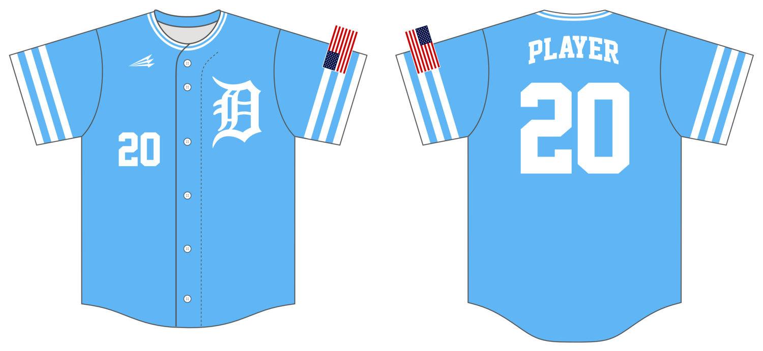 Cincinnati Dynasty Custom HexaFlex Baseball Jersey #J5