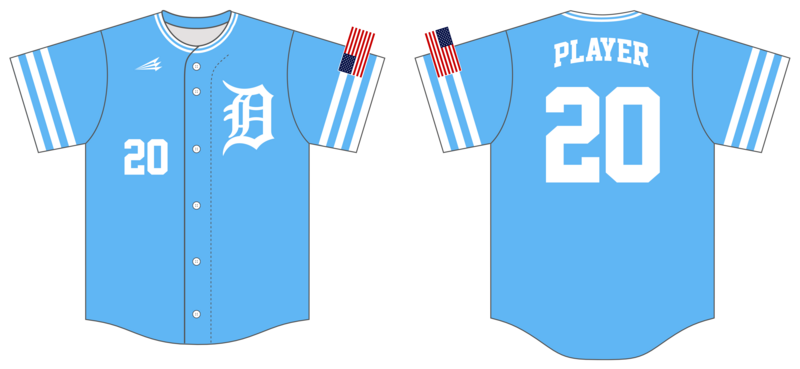 Cincinnati Dynasty Custom HexaFlex Baseball Jersey #J5