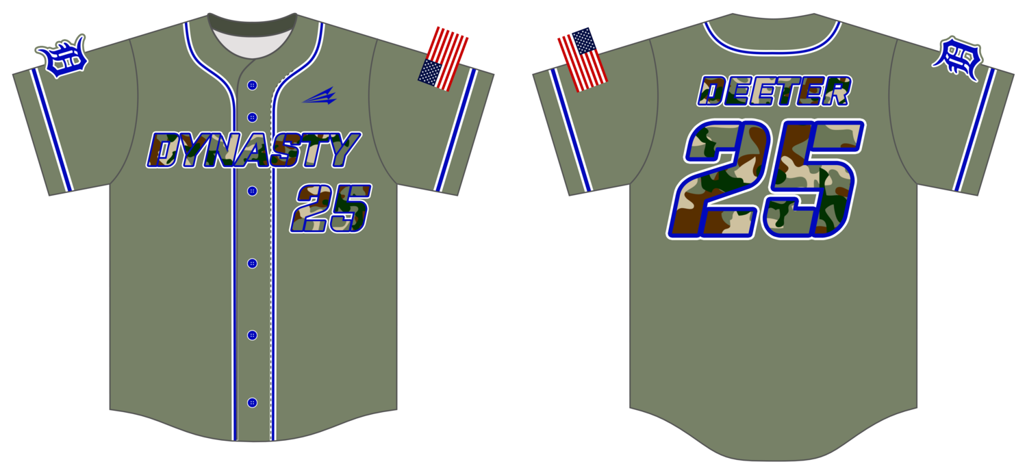 Cincinnati Dynasty Custom HexaFlex Baseball Jersey #J6