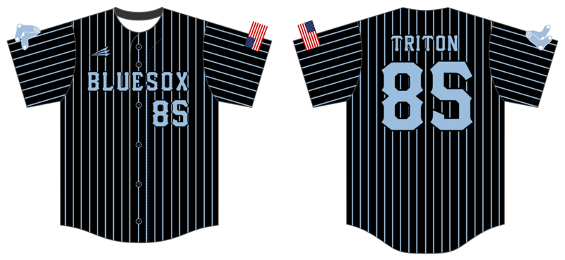 Kentuckiana Blue Sox Custom NanoDri Baseball Jersey #J7F