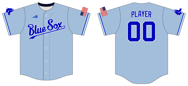 Kentuckiana Blue Sox Custom NanoDri Baseball Jersey #J3C