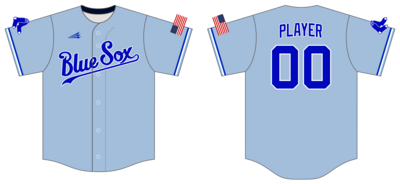 Kentuckiana Blue Sox Custom NanoDri Baseball Jersey #J3C