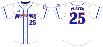Iron Horse Mustangs Custom HexaFlex Baseball Jersey #J9