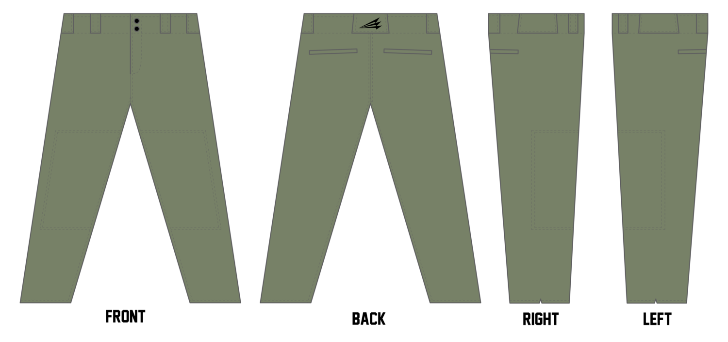 Arkansas Wildcats Custom Long Relaxed Baseball Pant #BP4B