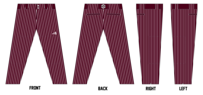 South Shore Smoke Custom Long Relaxed Baseball Pant #BP5