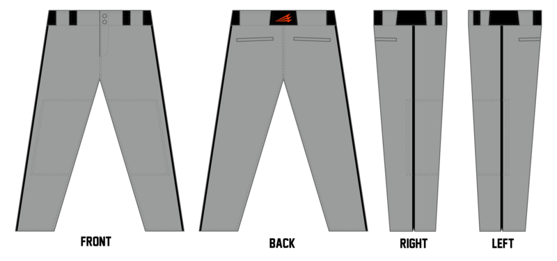 Smithfield Giants Custom Long Relaxed Baseball Pant #BP1