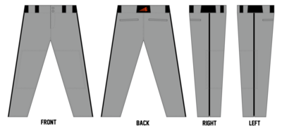 Smithfield Giants Custom Long Relaxed Baseball Pant #BP1