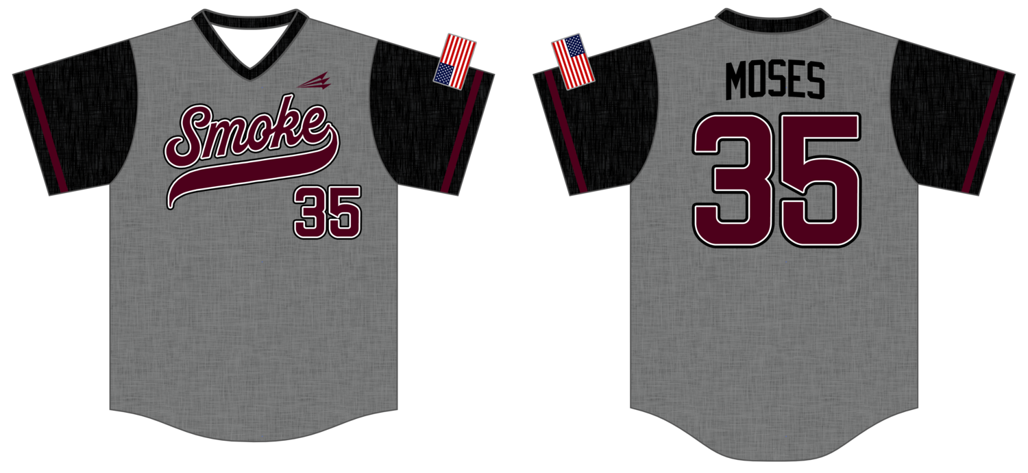 South Shore Smoke Custom HexaFlex Baseball Jersey #J2B