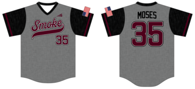 South Shore Smoke Custom HexaFlex Baseball Jersey #J2B
