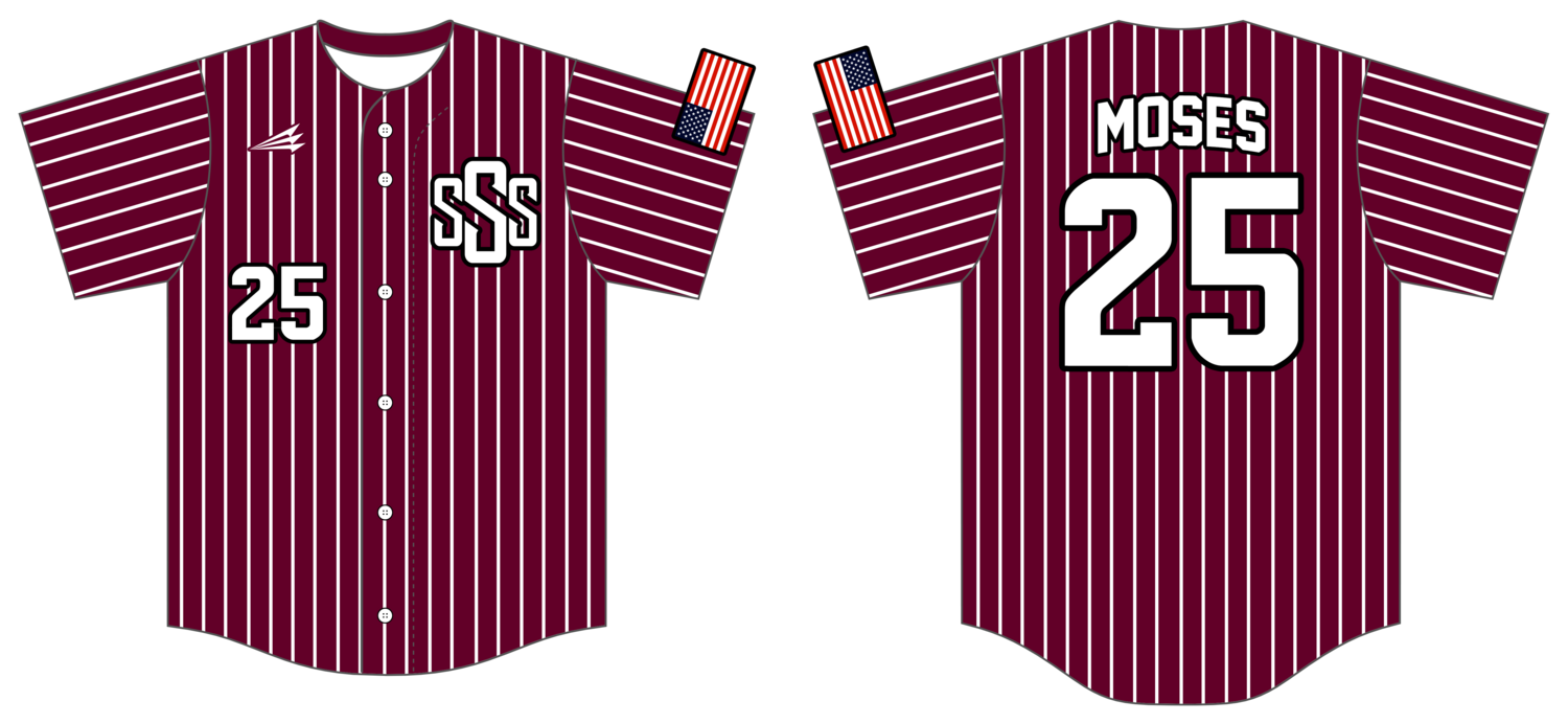 South Shore Smoke Custom HexaFlex Baseball Jersey #J5B