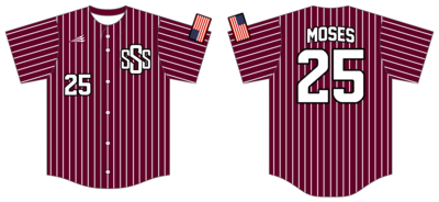 South Shore Smoke Custom HexaFlex Baseball Jersey #J5B