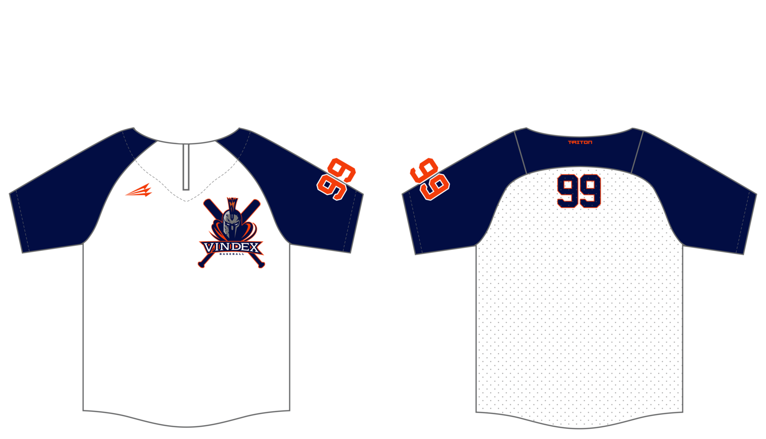 Vindex Custom Batting Practice Jacket #BPJ1