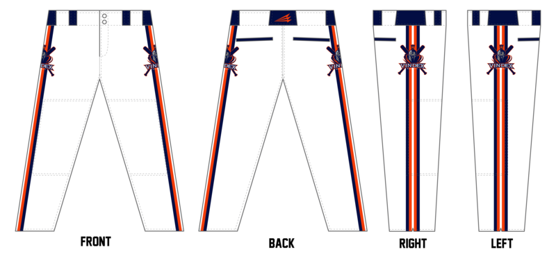 Vindex Custom Relaxed Baseball Pant #BP4B