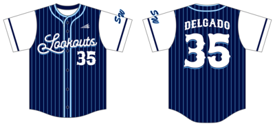 SW Lookouts Custom HexaFLex Baseball Jersey #J6b
