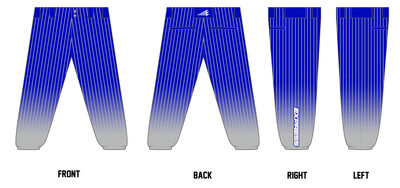 MS Express Stacheman Elite Custom Softball Pants #FP1B