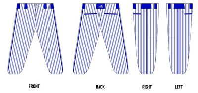 MS Express Stacheman Elite Custom Softball Pants #FP2