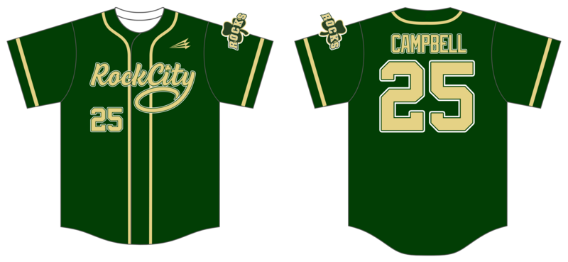 Westfield Rocks Custom HexaFlex Baseball Jersey #J1C
