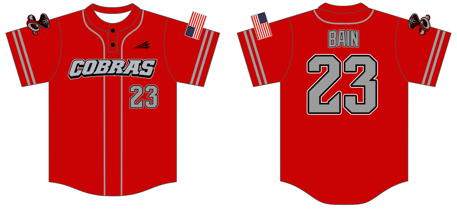 Cullman Cobras Custom HexaFlex Baseball Jersey #J4D