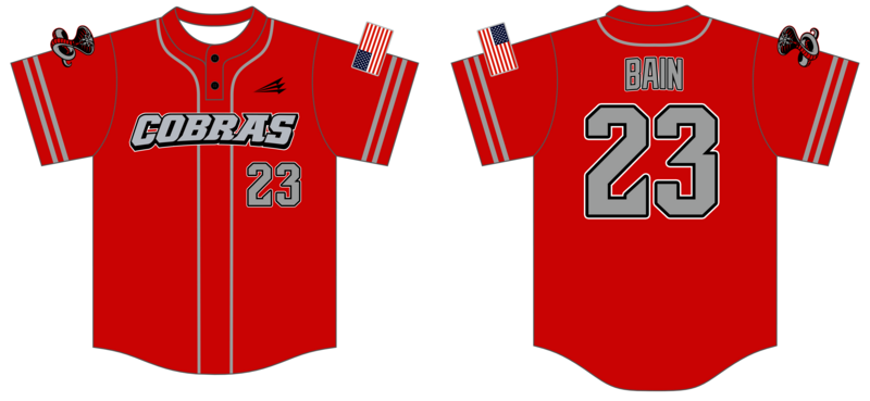 Cullman Cobras Custom HexaFlex Baseball Jersey #J4D