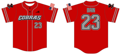 Cullman Cobras Custom HexaFlex Baseball Jersey #J4D