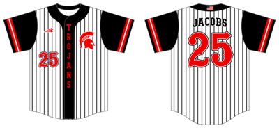 Trojans Custom HexaFlex Baseball Jersey #J8