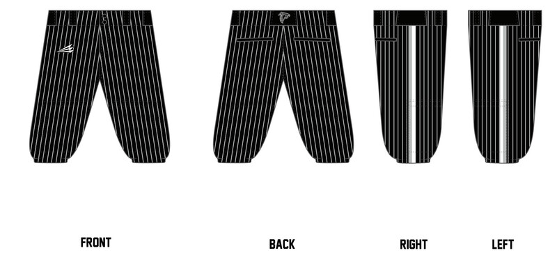 SJ FALCONS Custom Knickers Baseball Pant #BP2C