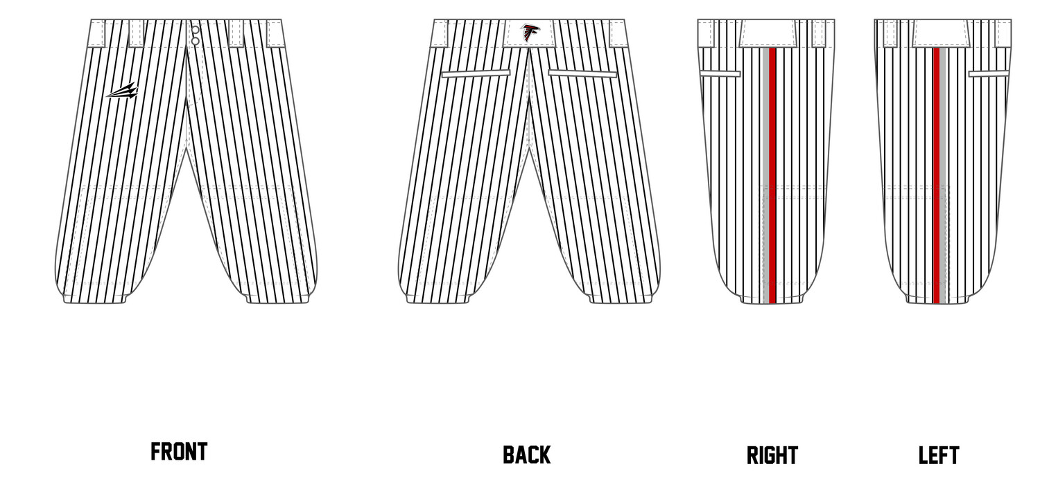 SJ FALCONS Custom Knickers Baseball Pant #BP3C