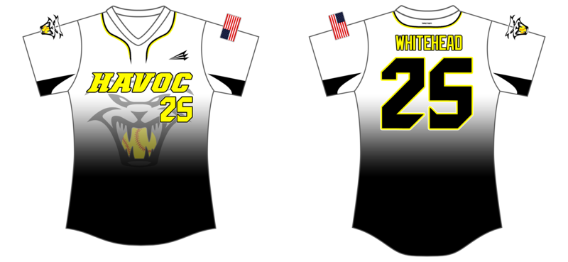Hudson Havoc Custom NanoDri Softball Jersey #J2