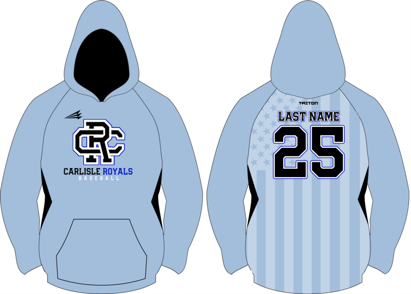 Carlisle Royals Custom Vulcan Hoodie #VH2