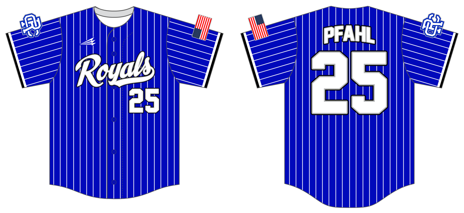 Carlisle Royals Custom NanoDri Baseball Jersey #J10