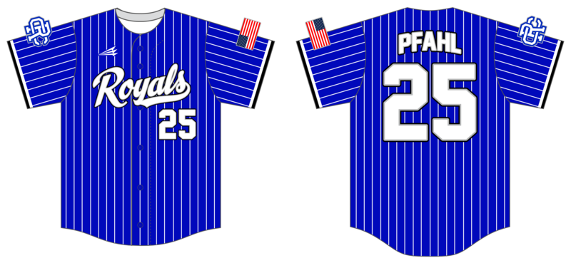 Carlisle Royals Custom NanoDri Baseball Jersey #J10