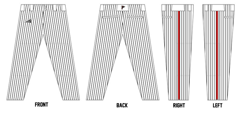 SJ FALCONS Custom Profit Baseball Pant #BP3