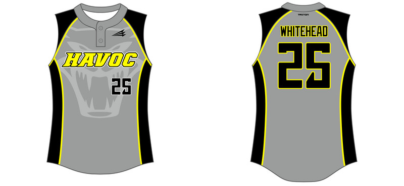 Hudson Havoc Custom NanoDri Softball Jersey #J1C