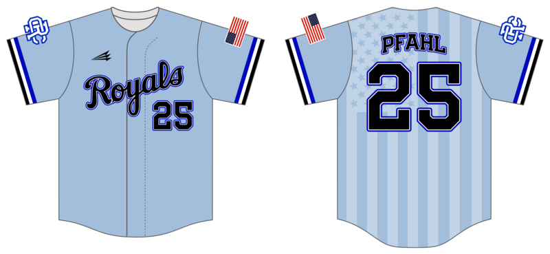 Carlisle Royals Custom NanoDri Baseball Jersey #J6