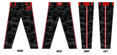 Line Drive Elite Custom Relaxed Baseball Pant #BP7C