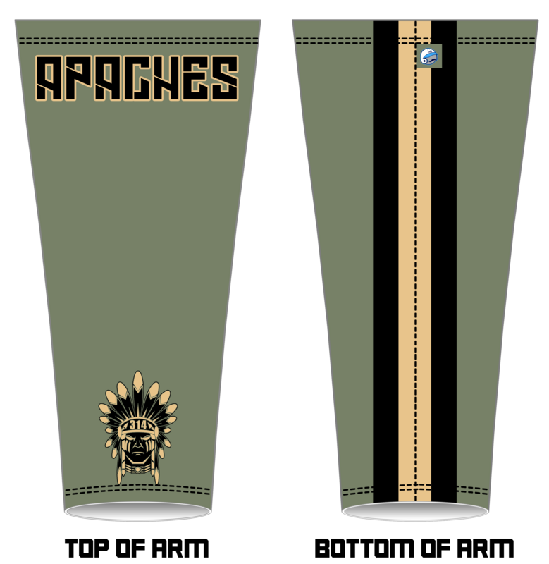 314 Apaches Custom Arm Sleeve #AS8