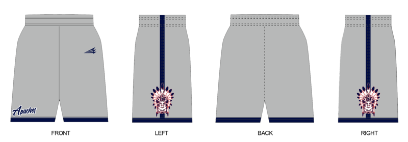 314 Apaches Custom Revolution Pocket Shorts #RV6