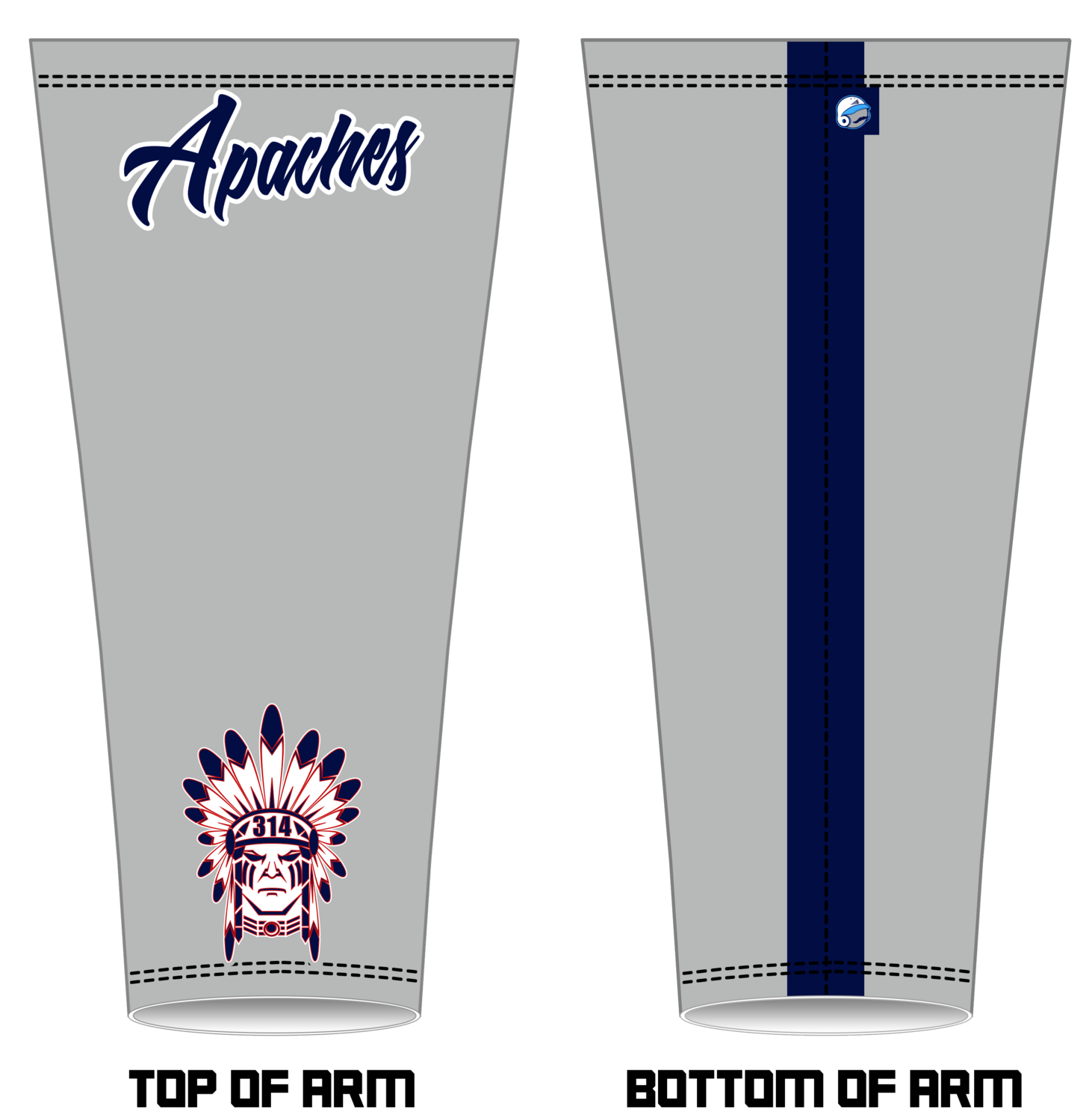 314 Apaches Custom Arm Sleeve #AS9