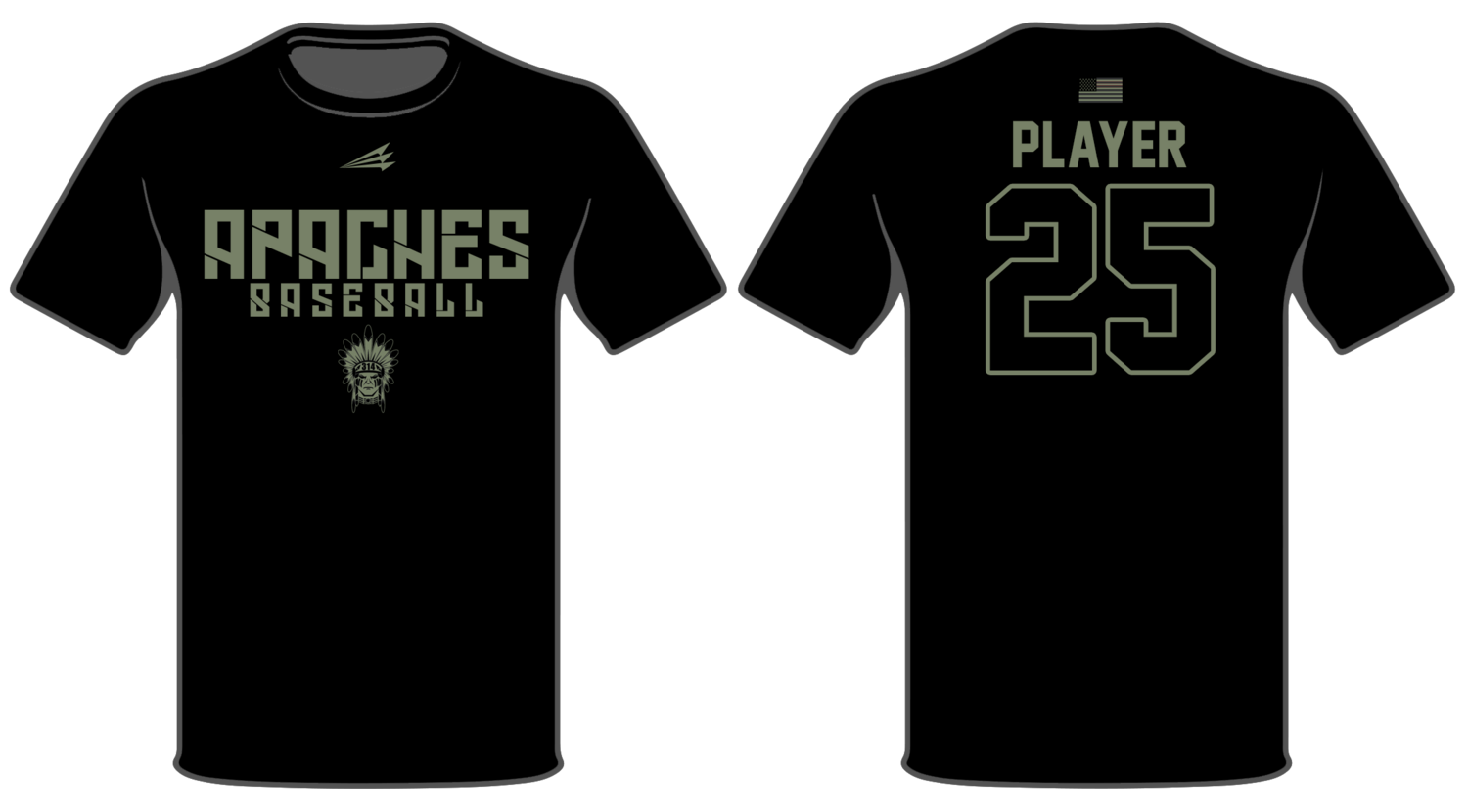 314 Apaches Custom HyperTee #HT6
