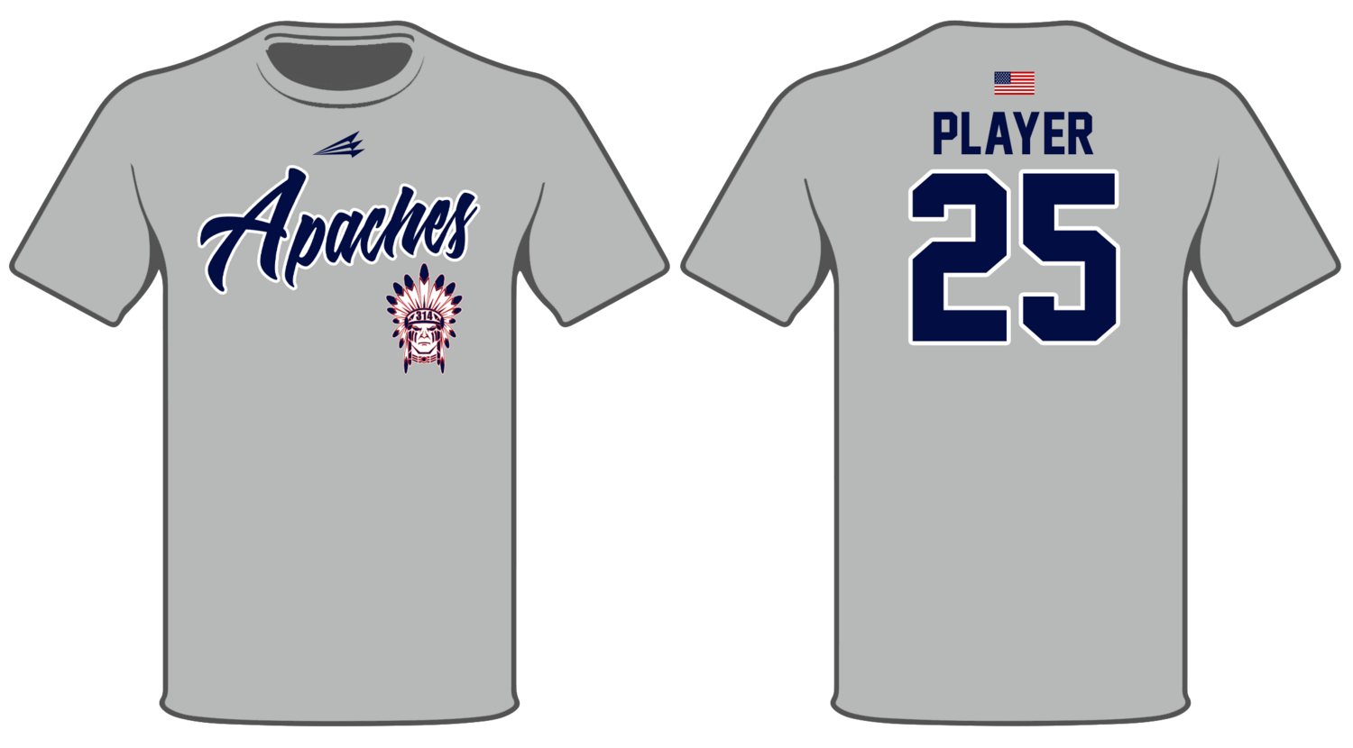 314 Apaches Custom HyperTee #HT7