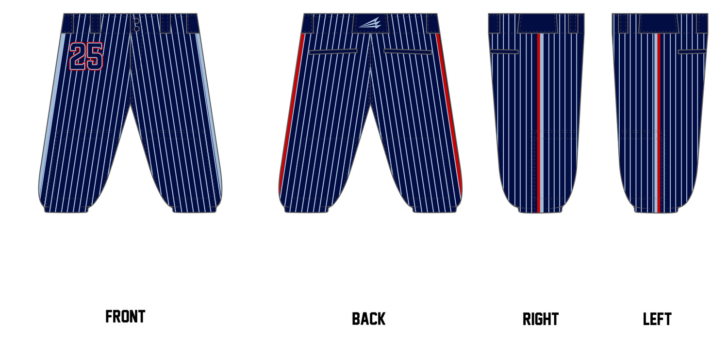 Tombigbee Tribe Stacheman Elite Custom Knicker Baseball Pants #BP27