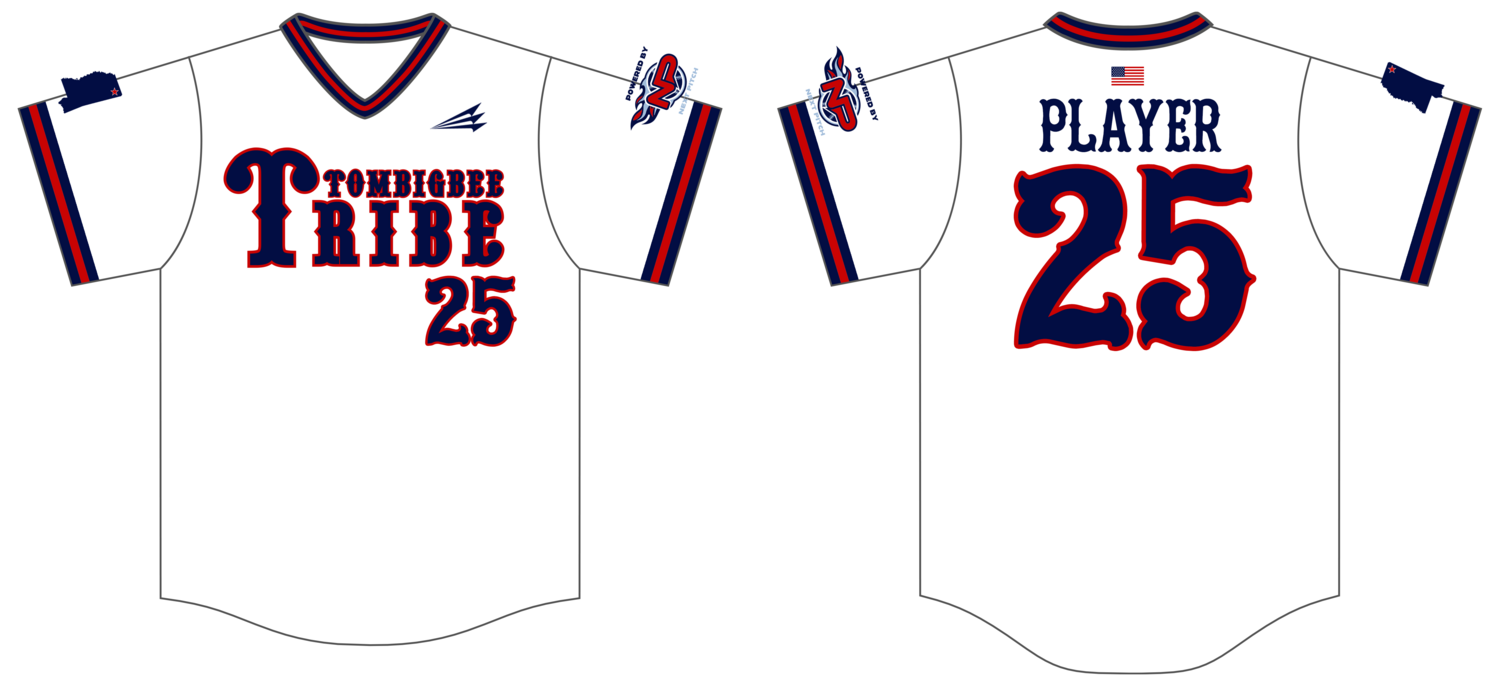 Tombigbee Tribe Custom Hexaflex Baseball Jersey #J24C